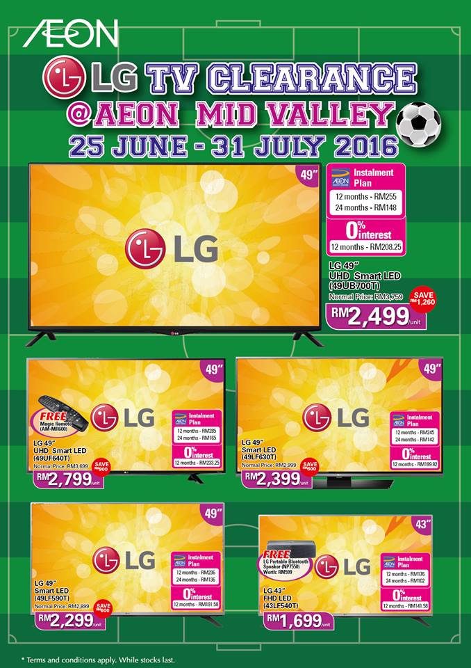 AEON-MID-VALLEY-LG-TV-clearance
