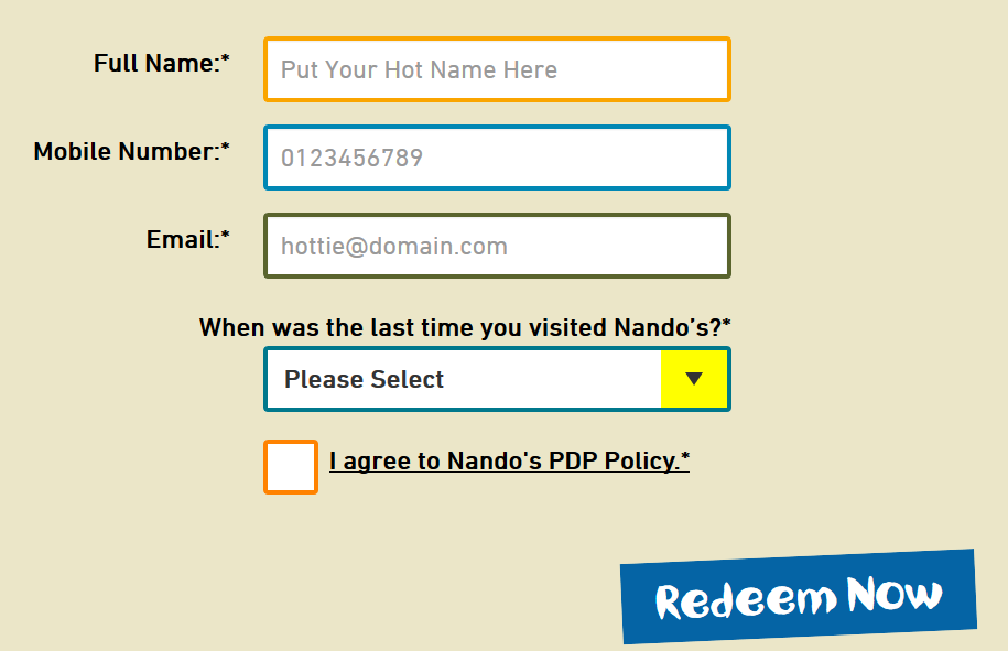 nandos-form